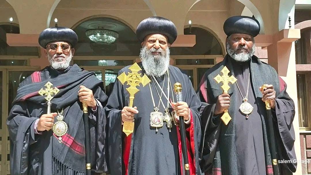 Today On 10 June 2025, The graduates of the St. Zena Markos Theological College of Welkite and the Hawassa Tabor Theological College received blessings from His Holiness Abune Mathias.