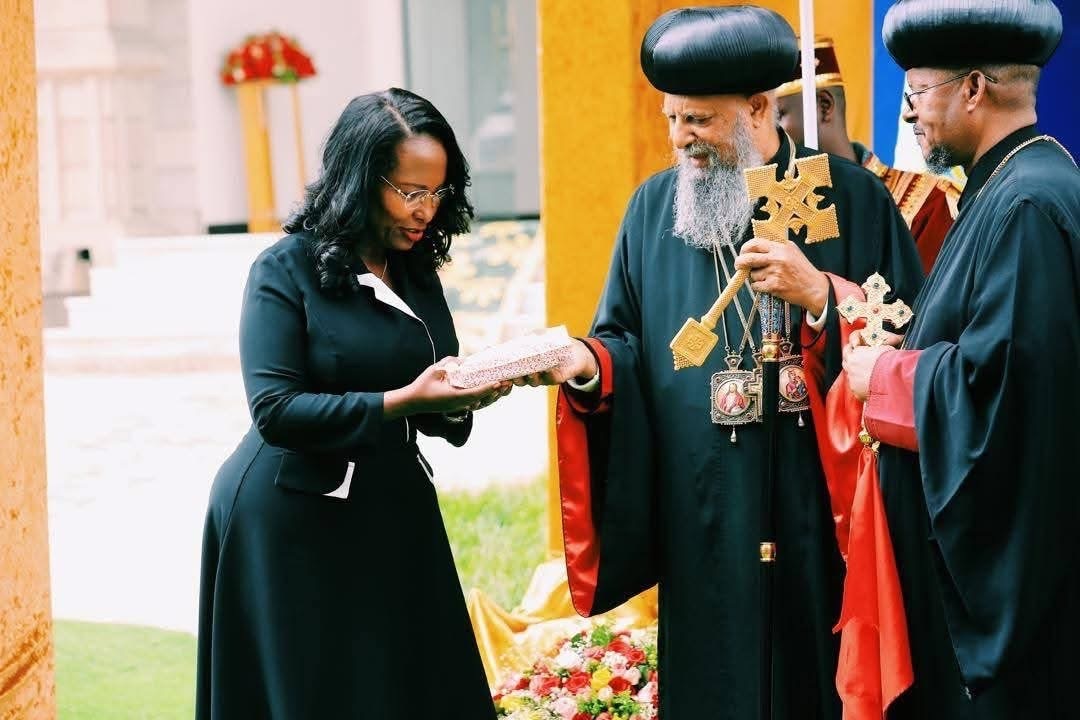 The Reconstructed Building by the Corridor Development Project Was Inaugurated by His Holiness Patriarch Abune Mathias!